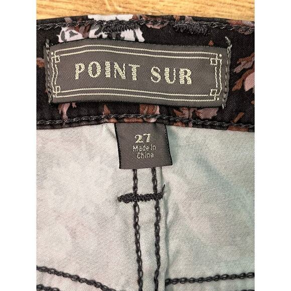 J Crew Point Sur size 27 ditsy floral high rise straight jeans - Picture 12 of 13